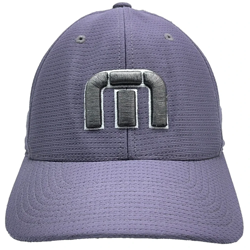 Travis Mathew‎ Hat Cap Stretch Flex Fit L/XL Gray Performance Lightweight Golf
